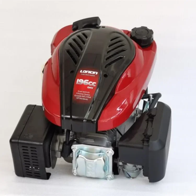 Бензиновый двигатель Loncin 6 5 садовая газонокосилка 196cc бензиновый с вертикальным