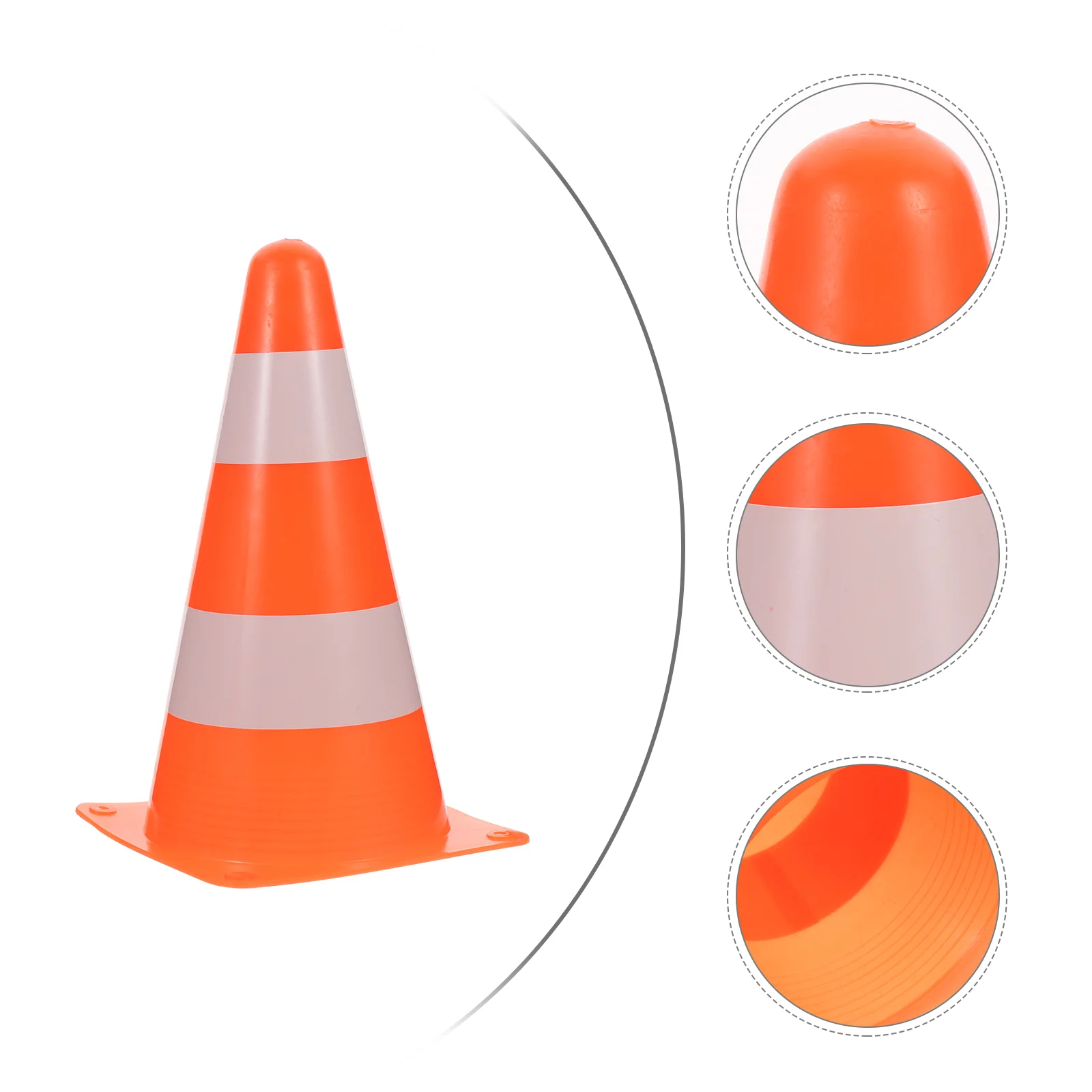 

2 Pcs Training Logo Barrels Marker Bucket Football Professional Soccer Cones Horn Footballs Obstacle Basketball