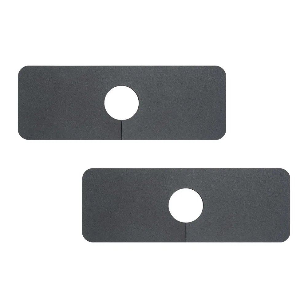 

2pcs Household Sink Splashing Guard Kitchen Absorbent Mats Drip Catcher