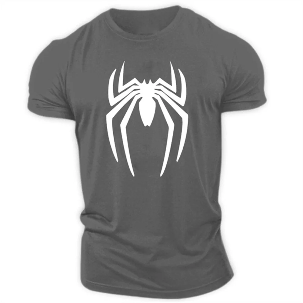 

Oversized Summer Fashion Outdoor Fashion Sports 3d Spider Print Men'S T Shirt Round Neck Short Sleeve Tshirt Comfortable Top
