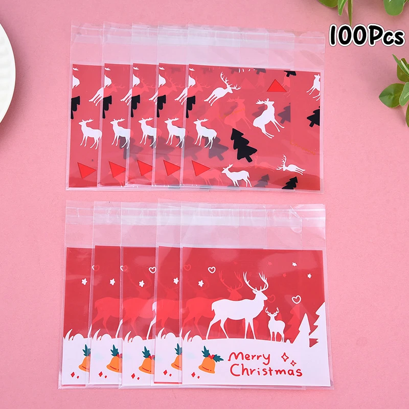 Самоклеящиеся пакеты для печенья и конфет 100 шт.