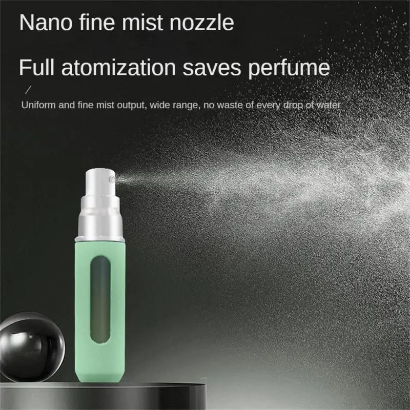 

5ml Candy Color Bottom Filling Perfume Bottles Liquid Sub-bottling Fine Mist Spray Refillable Bottle Mini Portable Travel Tools