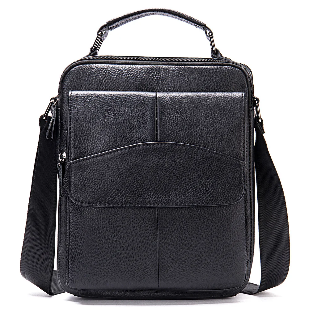 WESTAL Men's Shoulder Bag Crossbody Bags for Men Genuine Leather Messenger Bag Men's Designer Bags Male Handbag