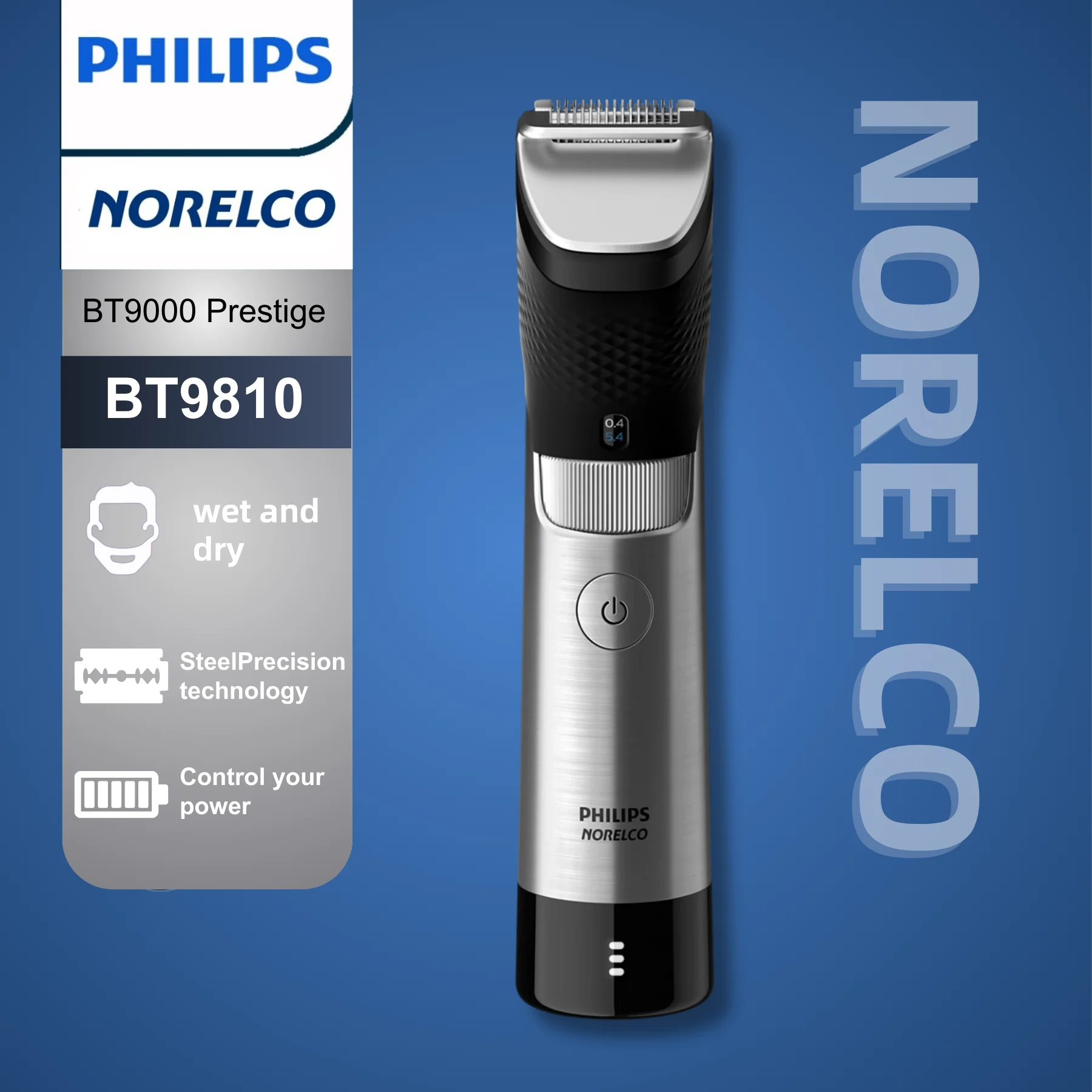 Электрический триммер и бритва Philips Norelco BT9810