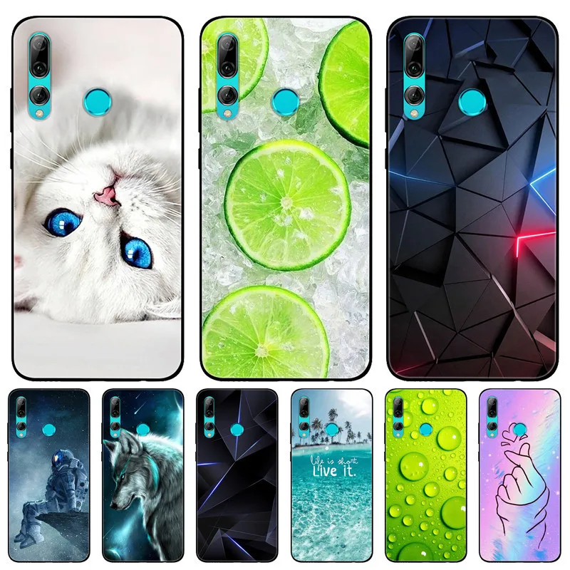 

Case For Huawei P Smart Plus 2019 Cover Soft TPU Silicone Back Cover For Huawei PSmart Plus 2019 Phone Cases POT-LX1T Cute Funda