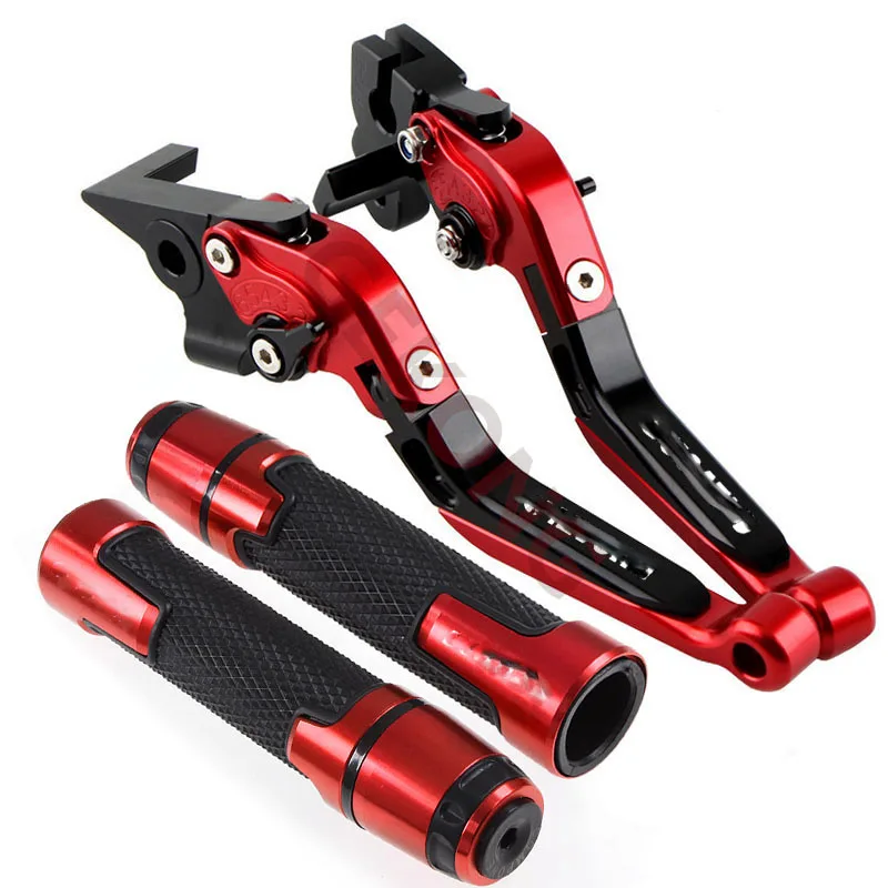 

CNC Accessories Motorcycle Brake Clutch Levers Handbar End Grips for Ducati Monster ST2 M 400 600 620 750 919 796 696 M600 ST2