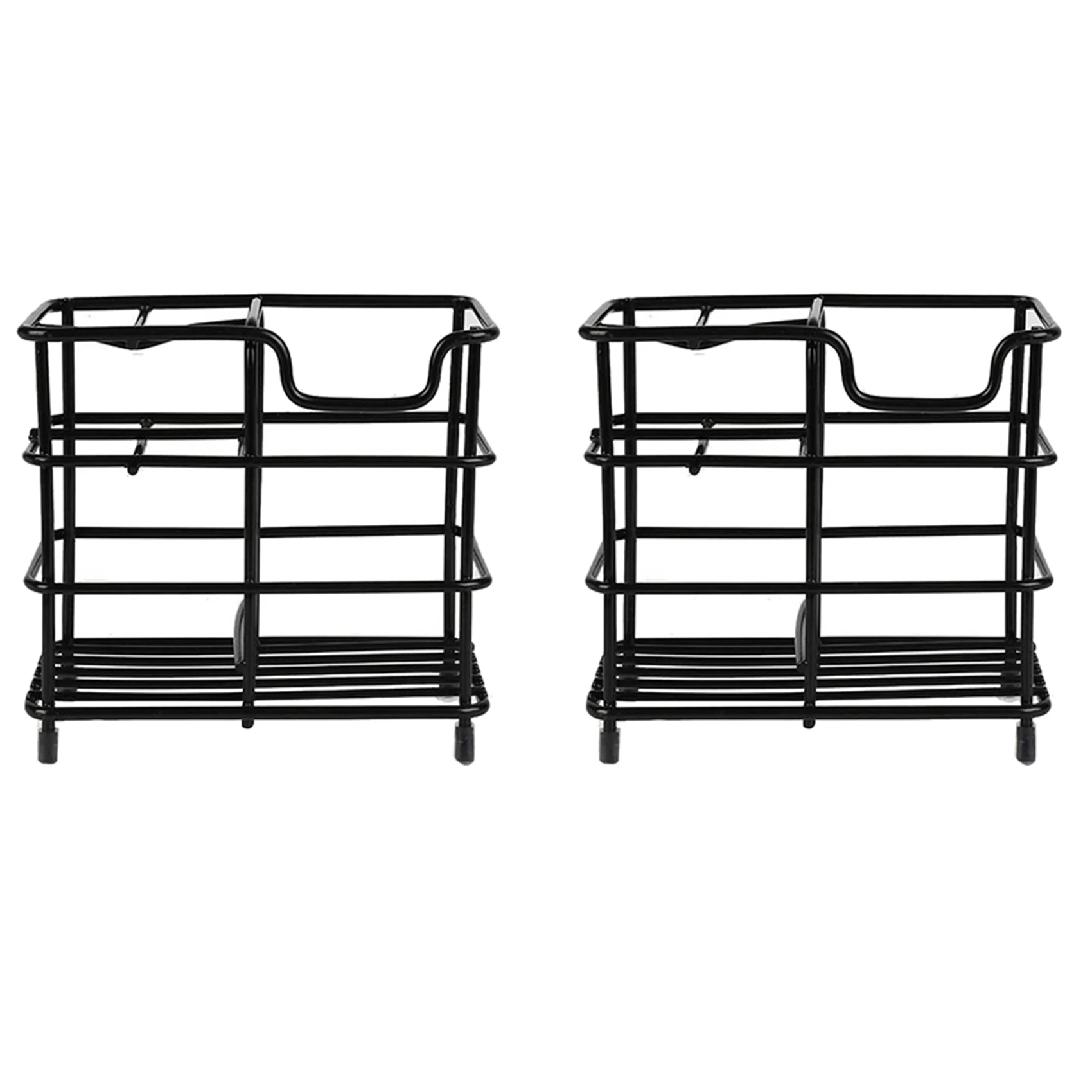 

Hot YO-2X Stainless Steel Toothbrush Holder,Bathroom Toothpaste Holder Stand Multi-Functional For Electric Toothbrush, Black