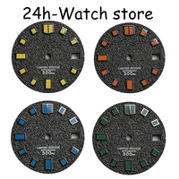 frosted black literal modified 4r35 automatic mechanical movement nh35 dial watch accessories assembly personalized