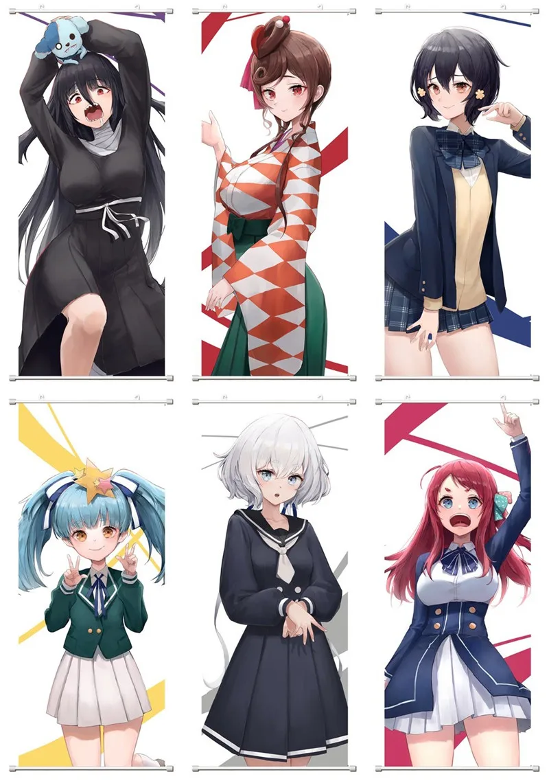 

30x75cm Zombieland Saga Fran Chou Chou HD Print Banner Wall Poster Scroll 12"x29"in