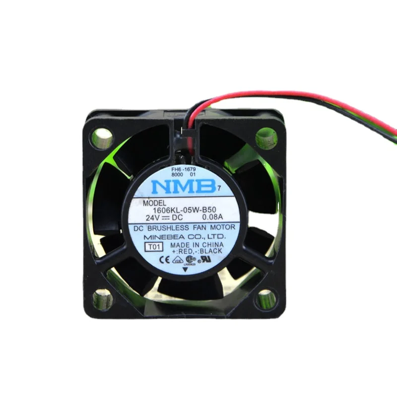 

SSEA New Fan For NMB 1606KL-05W-B50 4015 24V 0.08A 2-wire Inverter Switch Cooling Fan 40x40x15mm