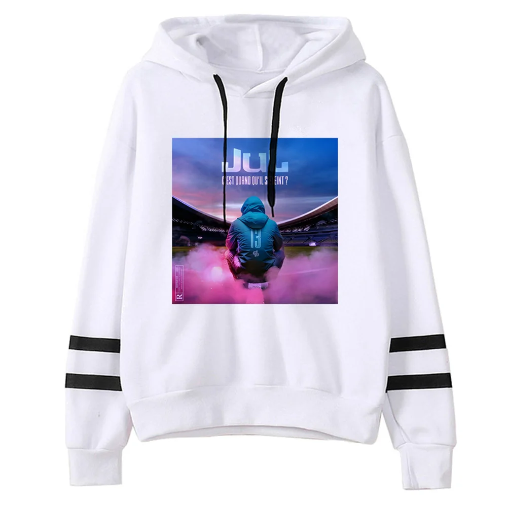 Jul hoodie comic soft fabric patterned anime sweater female pullover athleisure casual wear