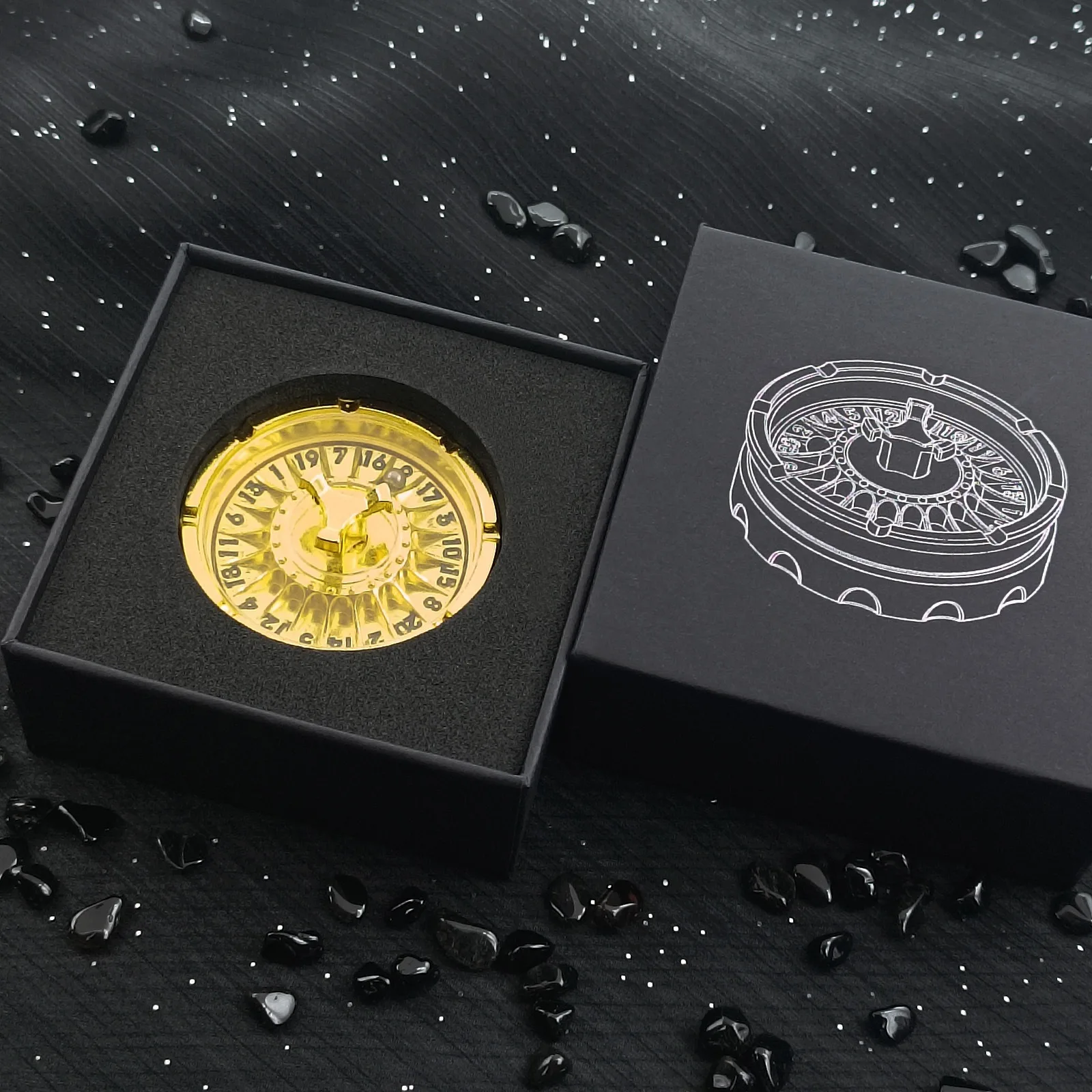 Вращающаяся Гироскопическая рулетка DND для RGP подземей и драконов Warhammer ролевые