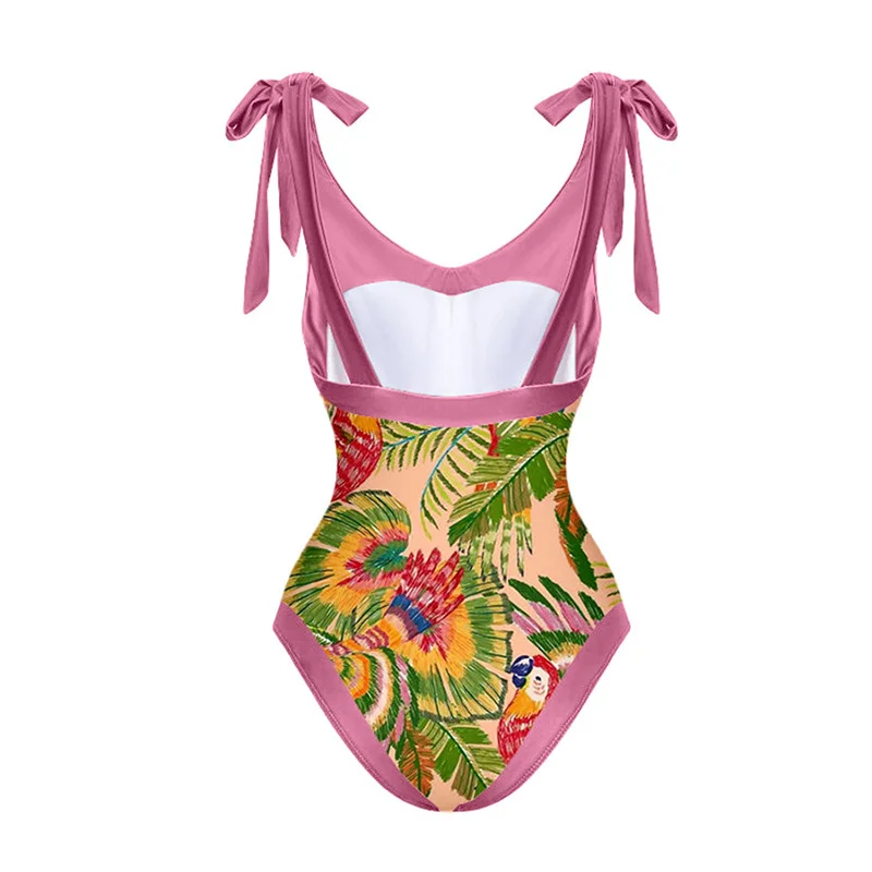Vintage Women Two Piece Swimsuit Designer Bathing Suit Beach Dress Cover Up Luxury Swimwear Surf Wear Summer Beachwear