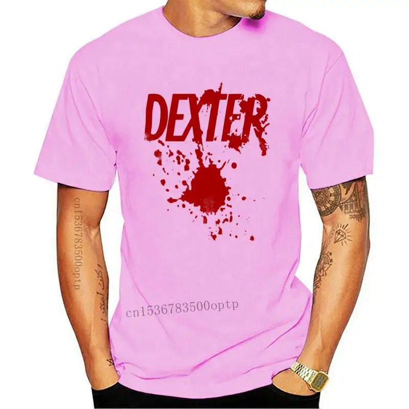 

Новая мужская футболка Dexter с брызгами крови