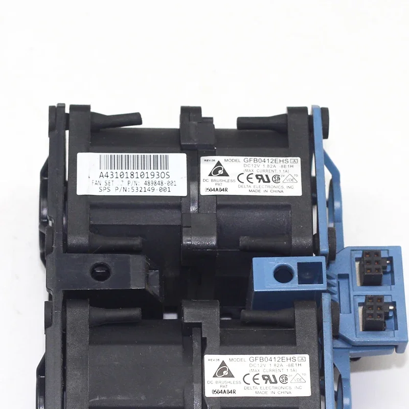 Для HP DL360 G6 360 G7 GFB0412EHS 8E1H 489848 -001 532149 Вентилятор Cooliang Server Case DL360G6 360G7 462628 Радиатор
