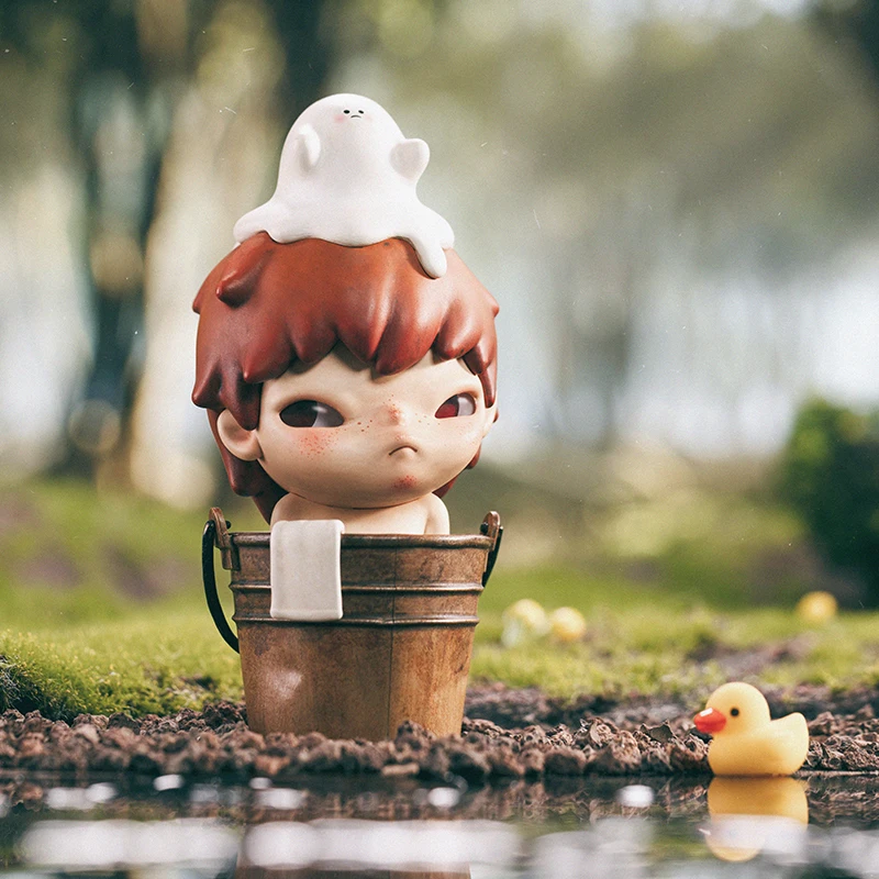 POP MART Hirono Little Mischief Series 1pc/12pcs Mystery Box Blind box Action Figurine Cute Toy |