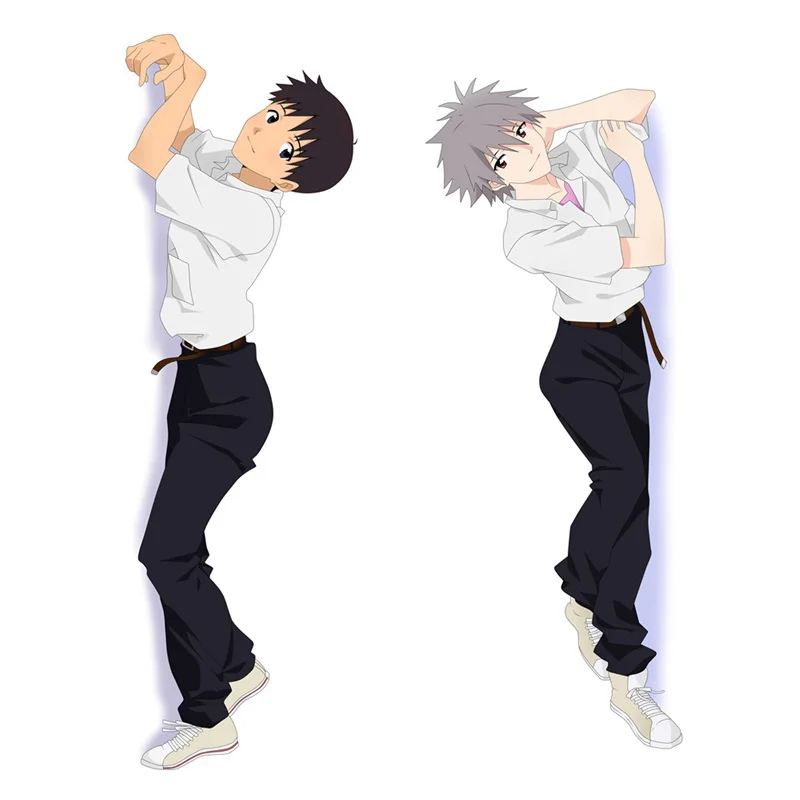 

EVA IKARI SHINJI Nagisa Kaworu Creative Diy Personalized Custom Pillow Cover