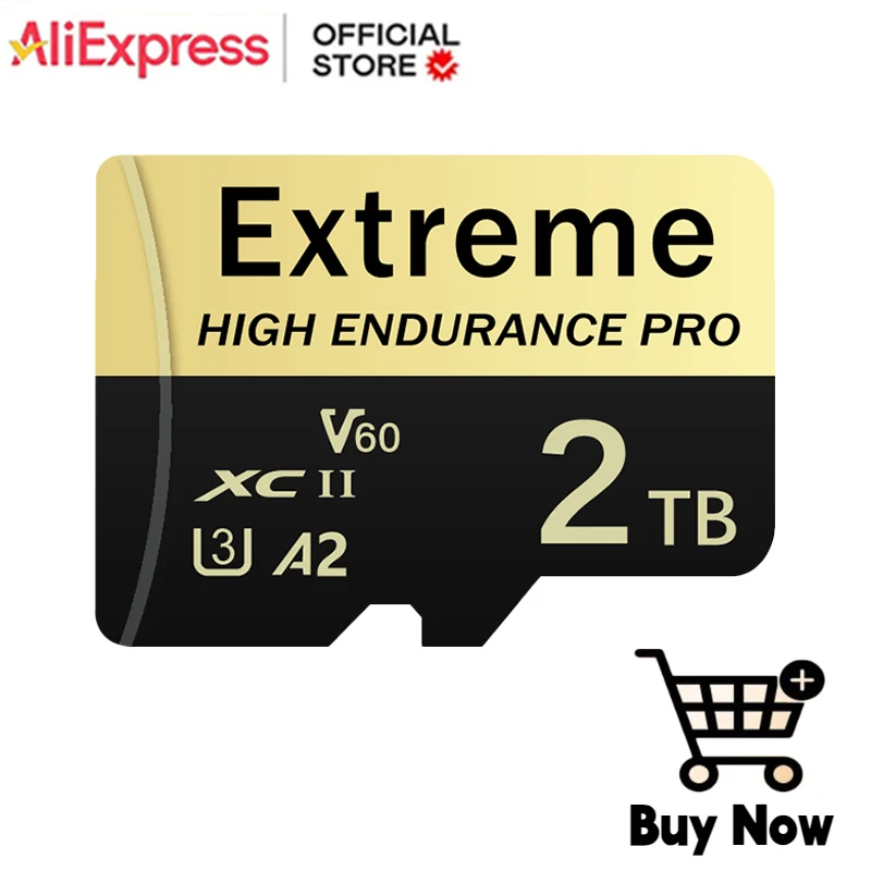 Оригинальная карта памяти 2 ТБ U3 Micro TF SD Mini 1 Class10 128 ГБ 256