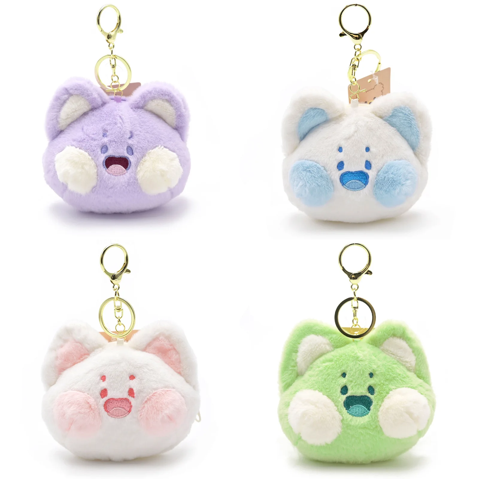Новинка милый разноцветный плюшевый брелок-подвеска в виде кошки Dudu с