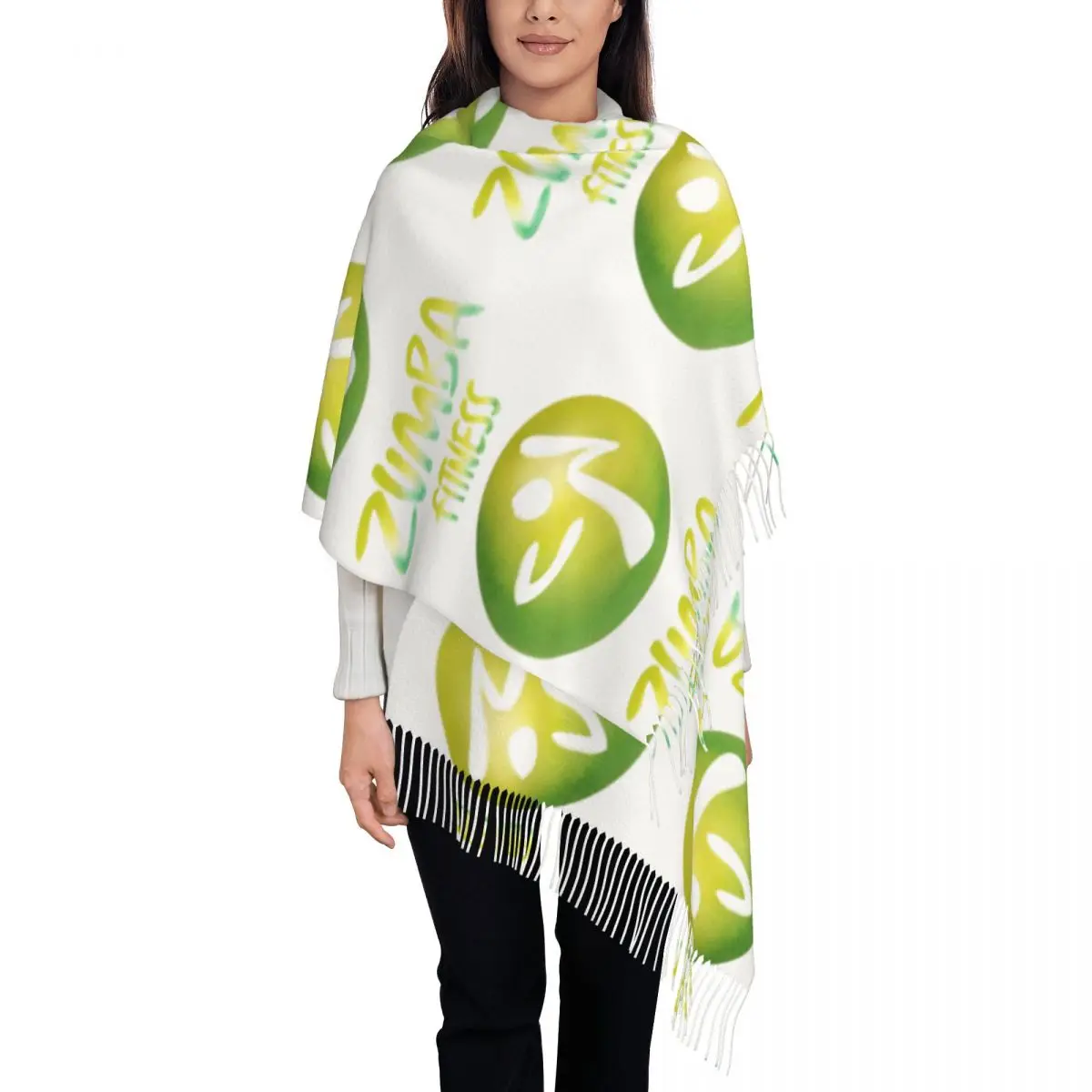 Z-Zumbas шарф для женщин зима-осень шаль из пашмины накидка танцев фитнеса джаза