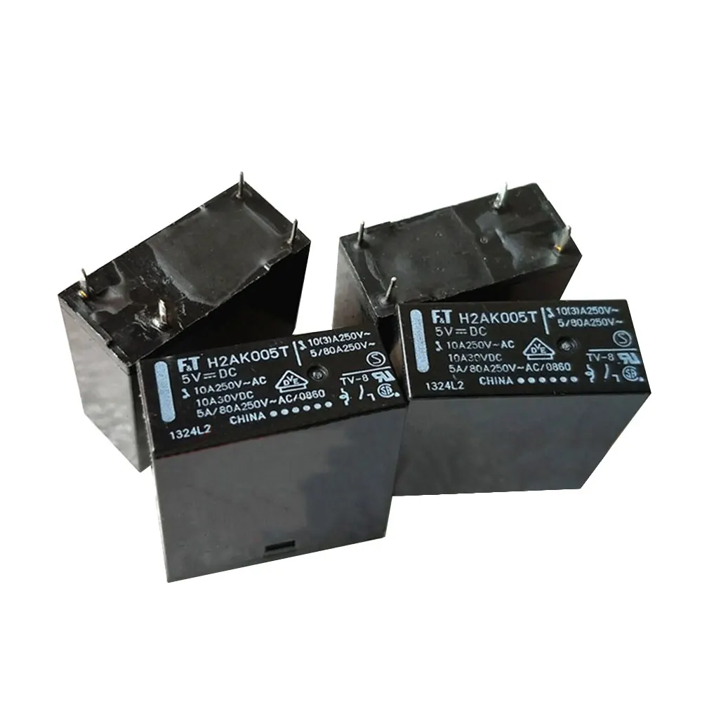 

5 шт./лот H2AK005T 5VDC FT H2AK005T 4 10A 5V 5A