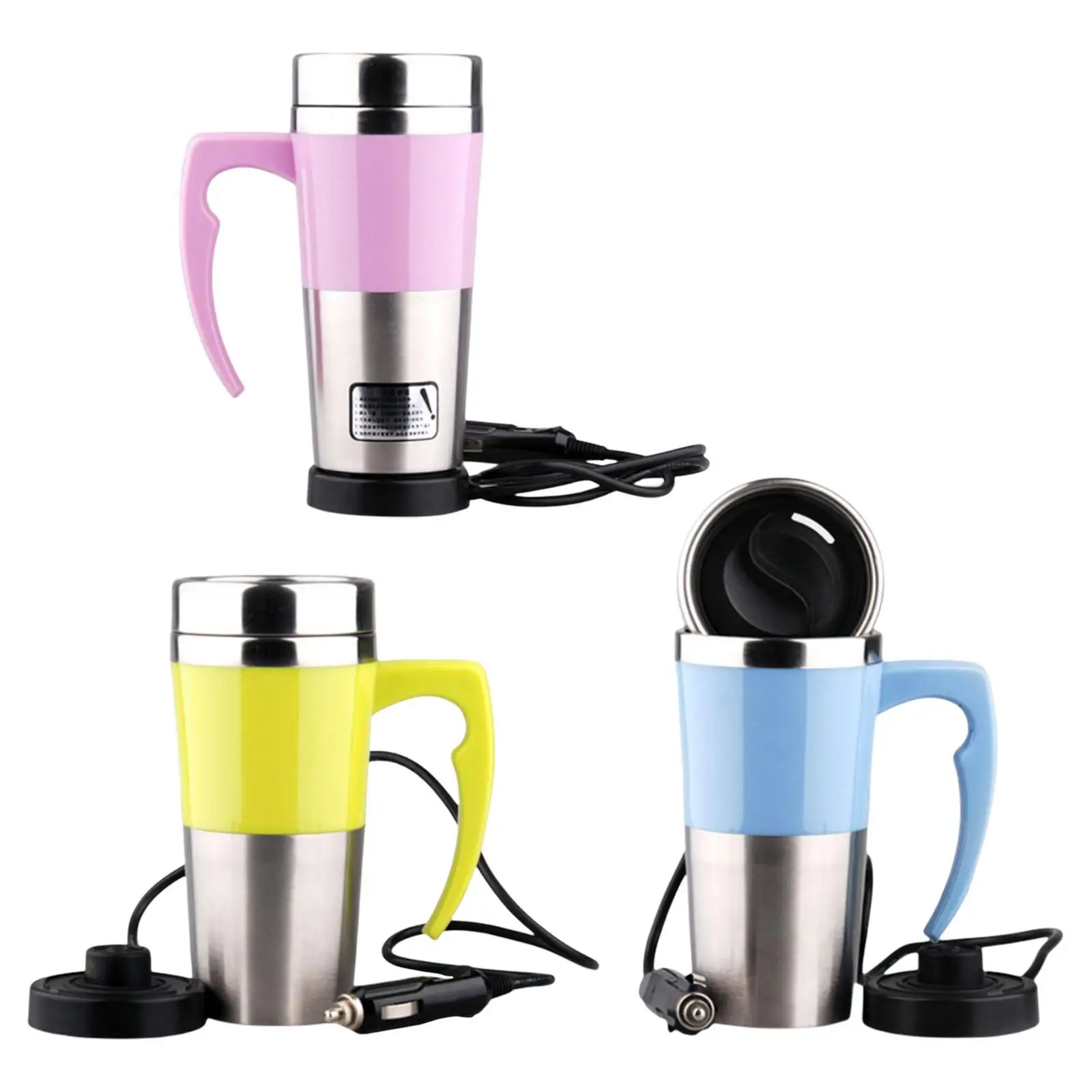 

Car Electric Kettle 350ml 12V Car Water Heater Fit for Milk Hot Water Eggs