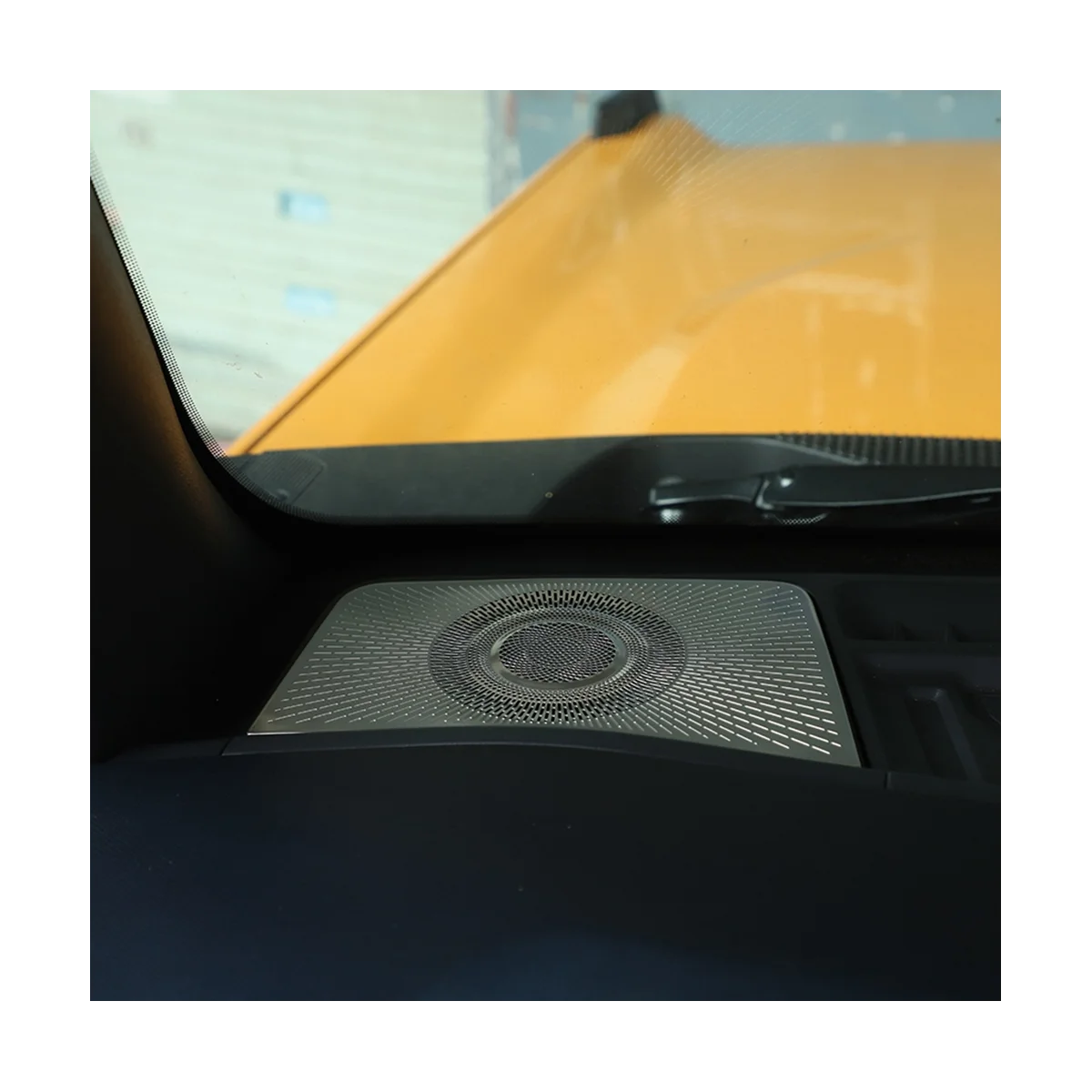 Для Ford Bronco 21-23 передняя стойка звуковой гудок наклейка для колонки 2 шт.