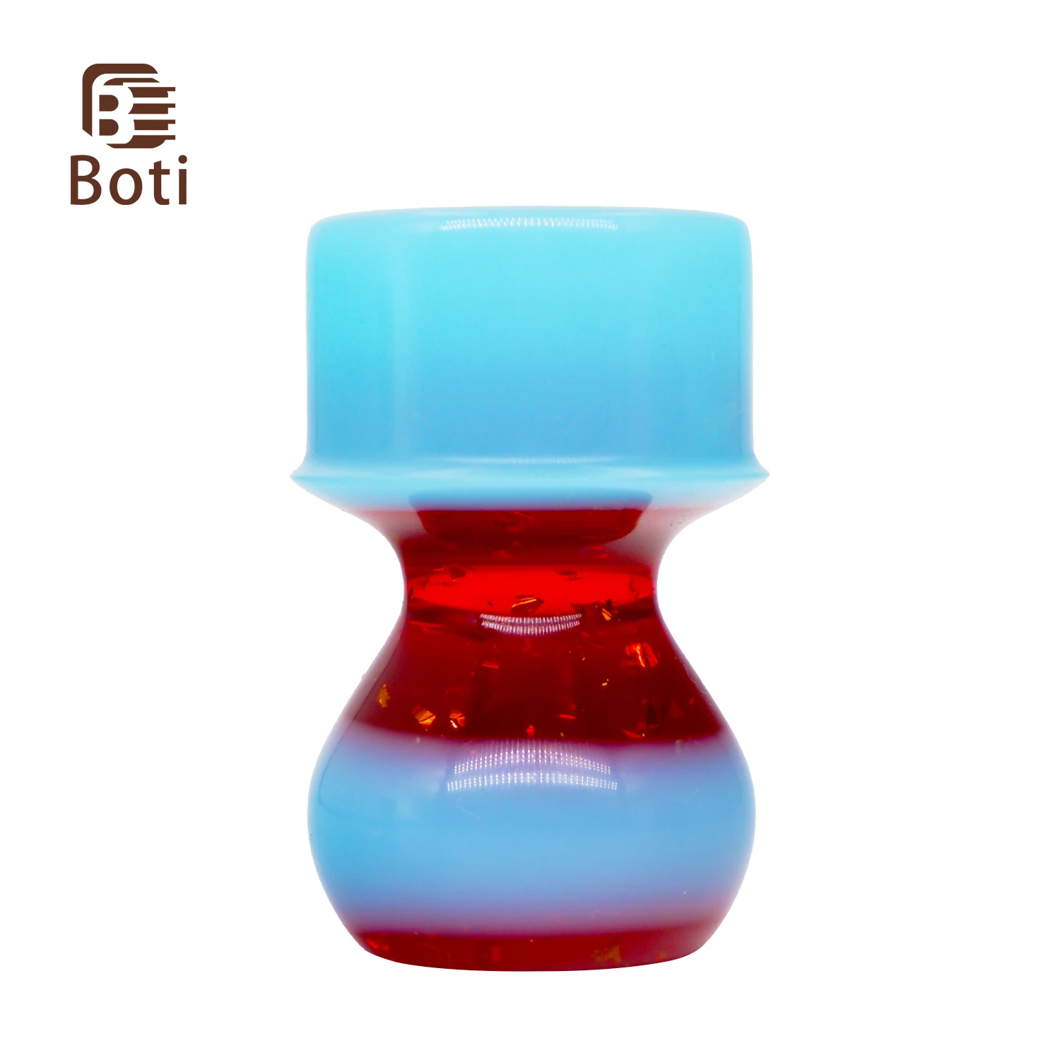 

Boti Shaving Brush Bicolor Stone Resin Handmade Handle for Cleaning Men's Beard Shave Kit