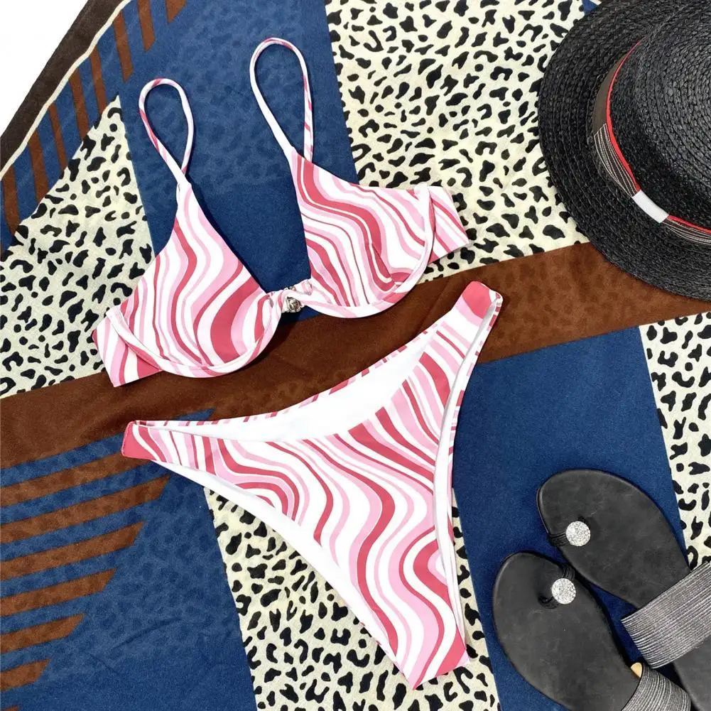 

2 шт./комплект, Женский Воздухопроницаемый купальник