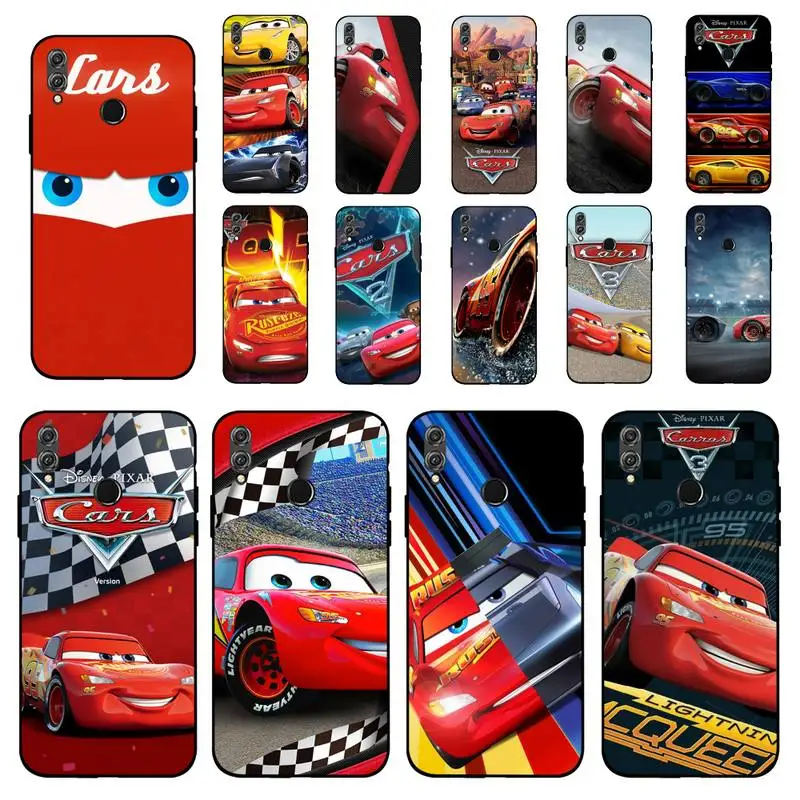 

Disney Cars Lightning McQueen 95 Phone Case for Huawei Honor 10 i 8X C 5A 20 9 10 30 lite pro Voew 10 20 V30