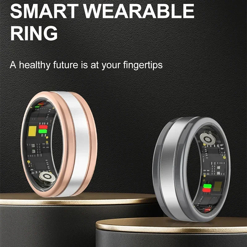 Новое умное кольцо 5ATM водонепроницаемое с управлением жестами несколько