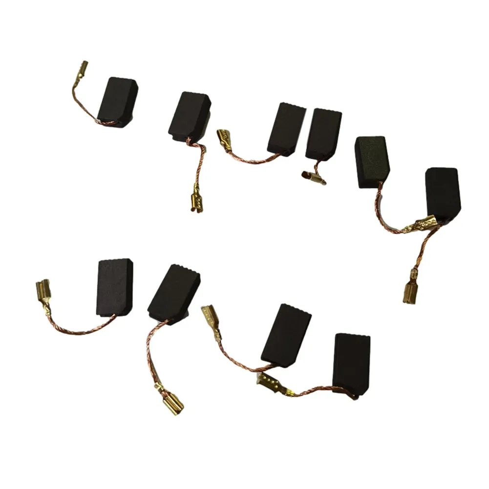 

5 Pairs Carbon Brushes Electric Drill 6* 9*16mm Motor Carbon Brushes Spare
