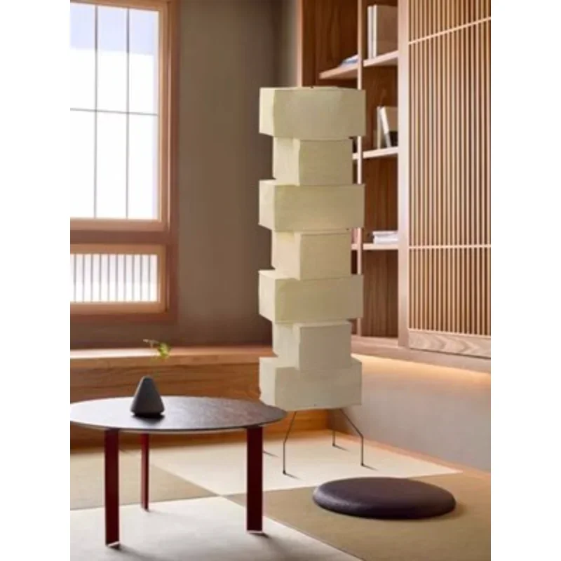Японский дизайнер Akari Noguchi Yong Торшер Светодиодная рисовая бумага Современный