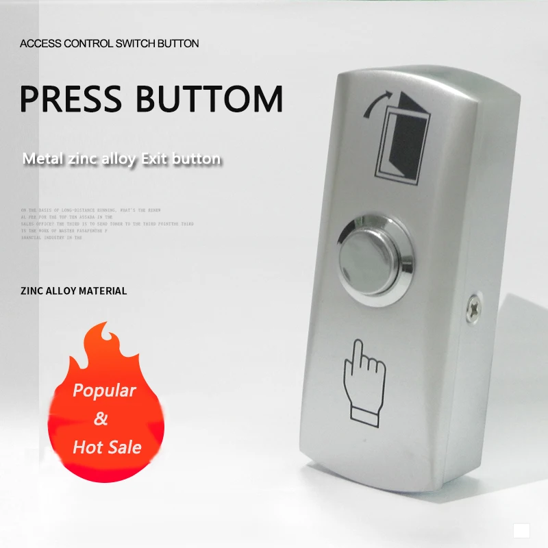 

Кнопка выключения двери, электронный кнопочный выключатель для системы контроля доступа, без COM-блокировки