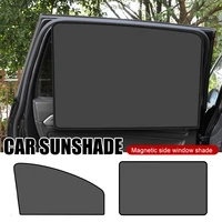 new universal car sun shade magnetic window cover uv protection front rear side window sunshade curtain car window sun shade
