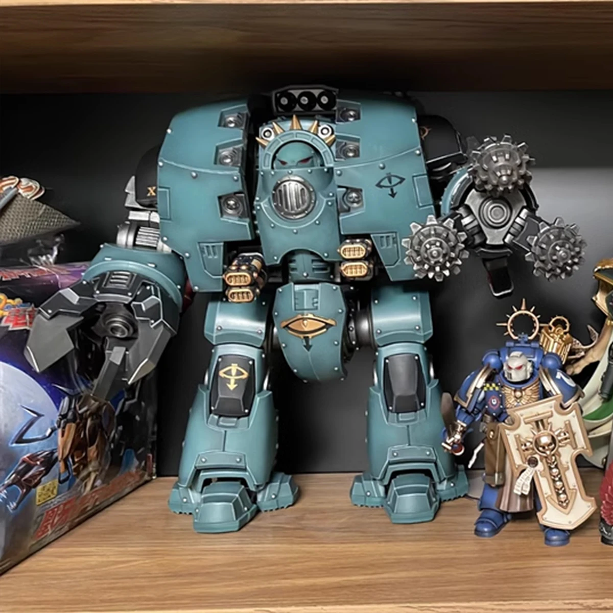 JOYTOY Warhammer экшн-фигурка Сыны Гора Левиафан Дредноут со строжными сверлами суставы