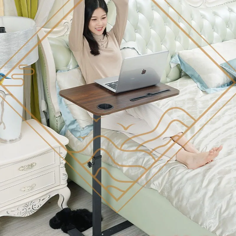 Роскошные столы для ленивых людей рабочие деревянные учебы мобильные подъемные