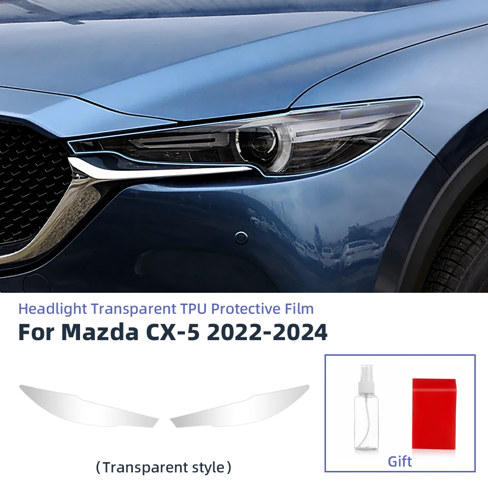 

Пленка заднего вида для фар B C Pillars для Mazda CX5 CX-5 2022-2024, защитная пленка из ТПУ, предварительно вырезанная, против царапин, ремонт, прозрачная, дымчатая