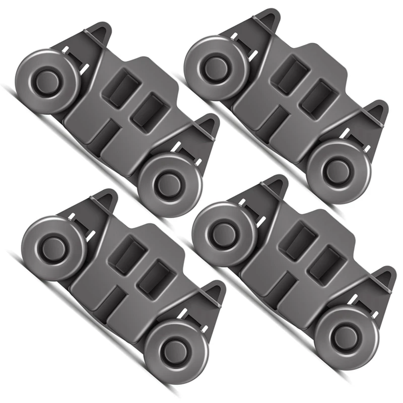 

4PCS W10195416 Dishwasher Wheels Lower Rack For Kitchenaid Whirlpool Maytag Kenmore Dish Rack Replacement Accessories