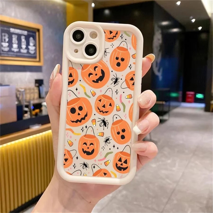 Фото Чехол на Хэллоуин для Samsung Galaxy A53 A50 A50S A36 5G A35 A34 A33 A32 A30 A26 A24 A23 A22 A20 A16 A15 A14 A13 A12 4G A06 Cover №3