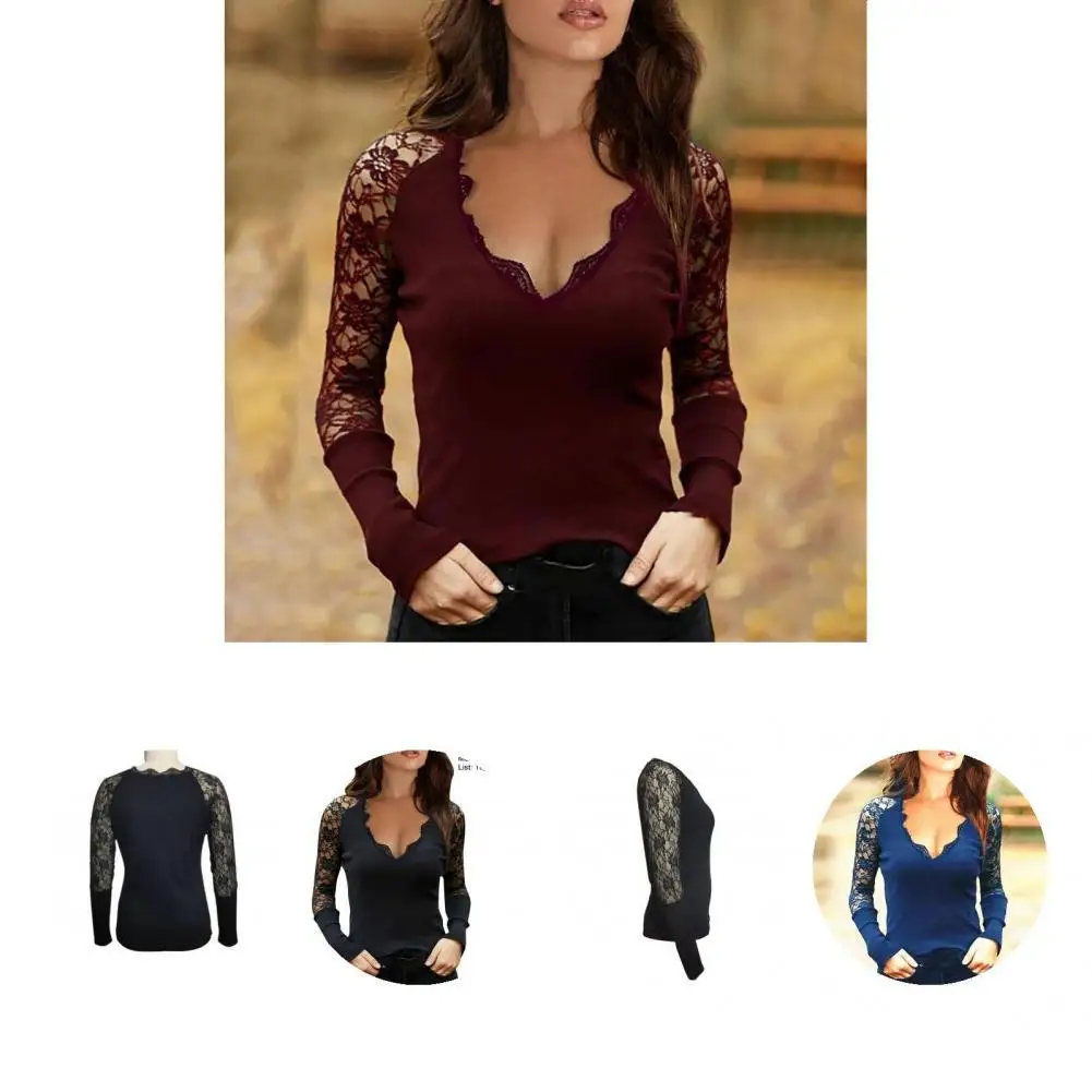 

Lady Costume Beauty Cotton Blend Sexy Excellent Stretch Ladies Tunic for Indoor Women Blouse Women Top