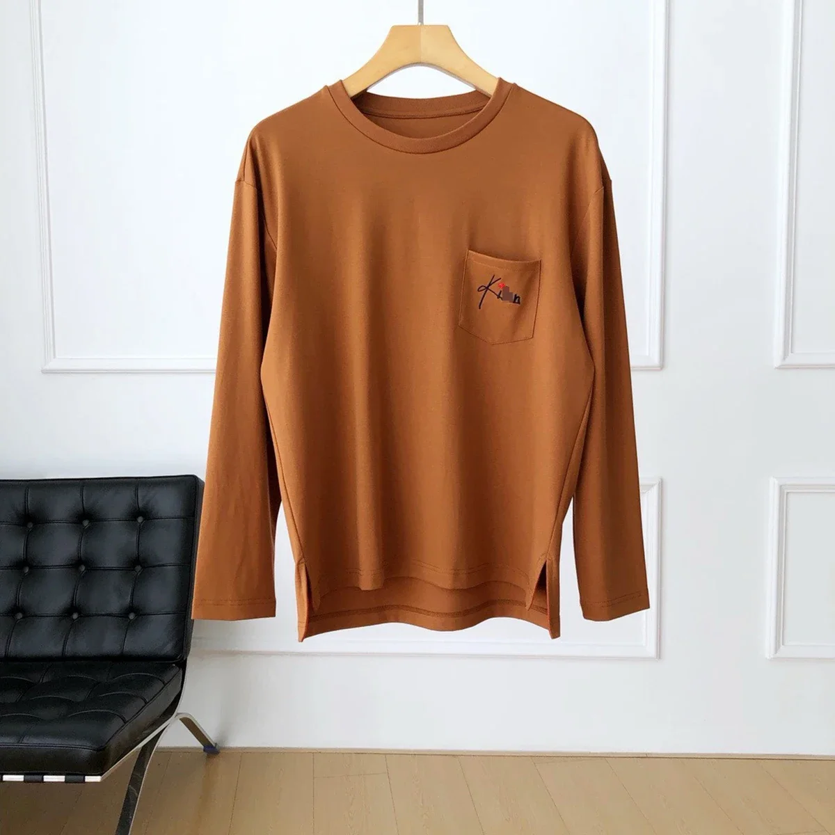 Футболка BILLIONAIRE OECHSLI хлопковая мужская футболка осень 2021 новинка на открытом