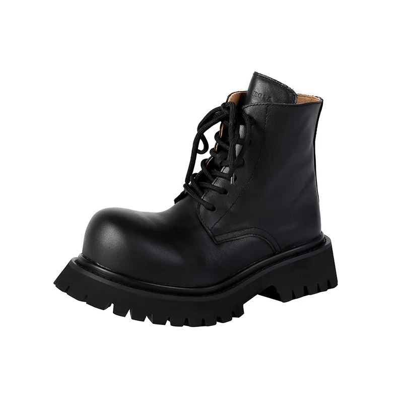 Ботильоны женские на плоской платформе