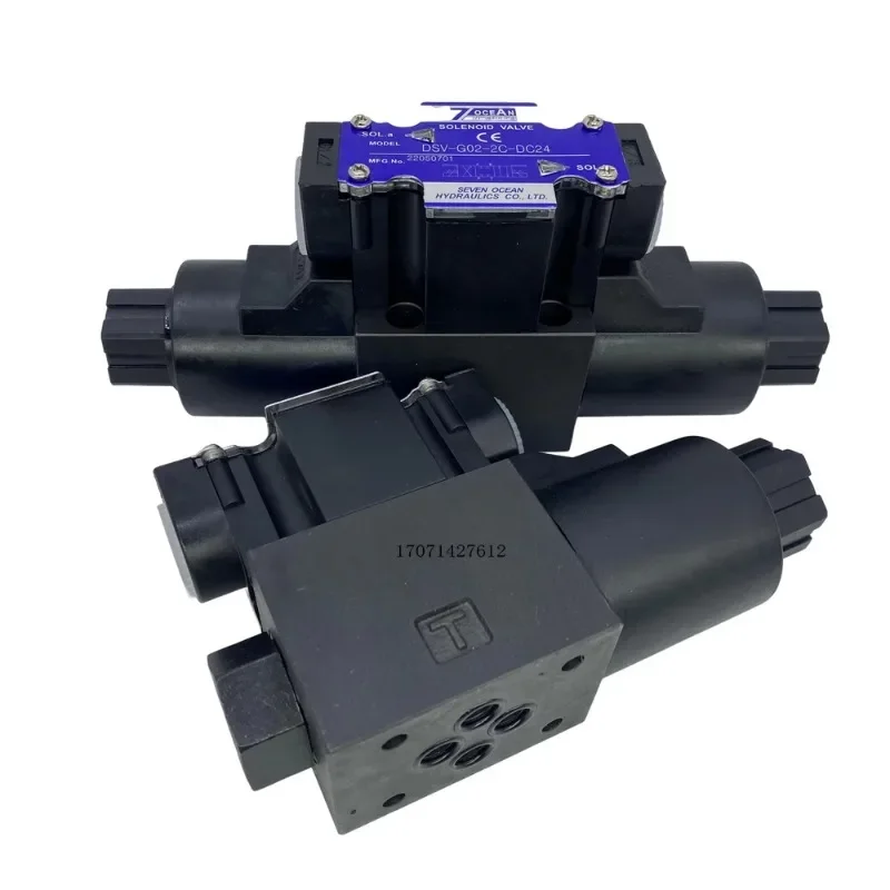 Электромагнитный клапан 7OCEAN DSV-G02-2A/2C/2N/6C/8C-DC24/A110/A220-90/82