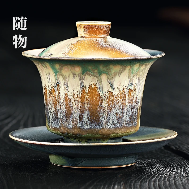 

Jingdezhen Chaishao чистая ручная работа большая одинарная чаша чашка, искусственная, керамическая, не горячая для рук