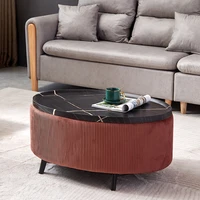 luxury coffee tables modern design creative living room coffee table with storage oval meubles de salon auxiliary furniture