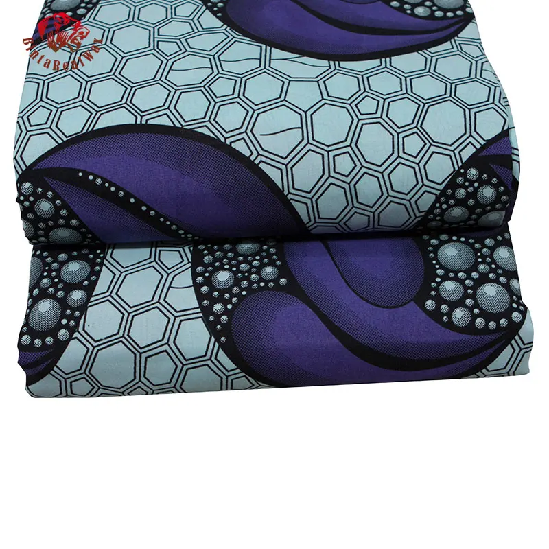 2020 Анкара Африки полиэстер воск принты ткань бинта реальные высокое качество 6