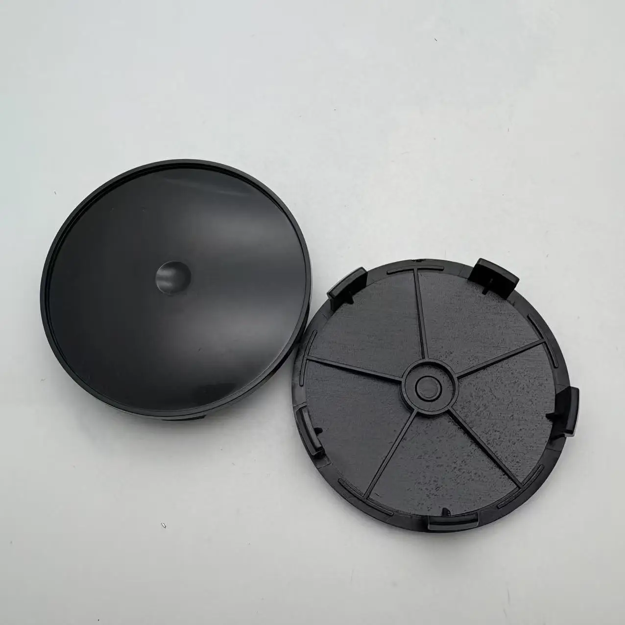 

4 шт., 56 мм, 60 мм, 65 мм, 68 мм, центральная крышка ступицы колеса автомобиля, черная/серебристая, универсальные прочные внешние автомобильные аксессуары