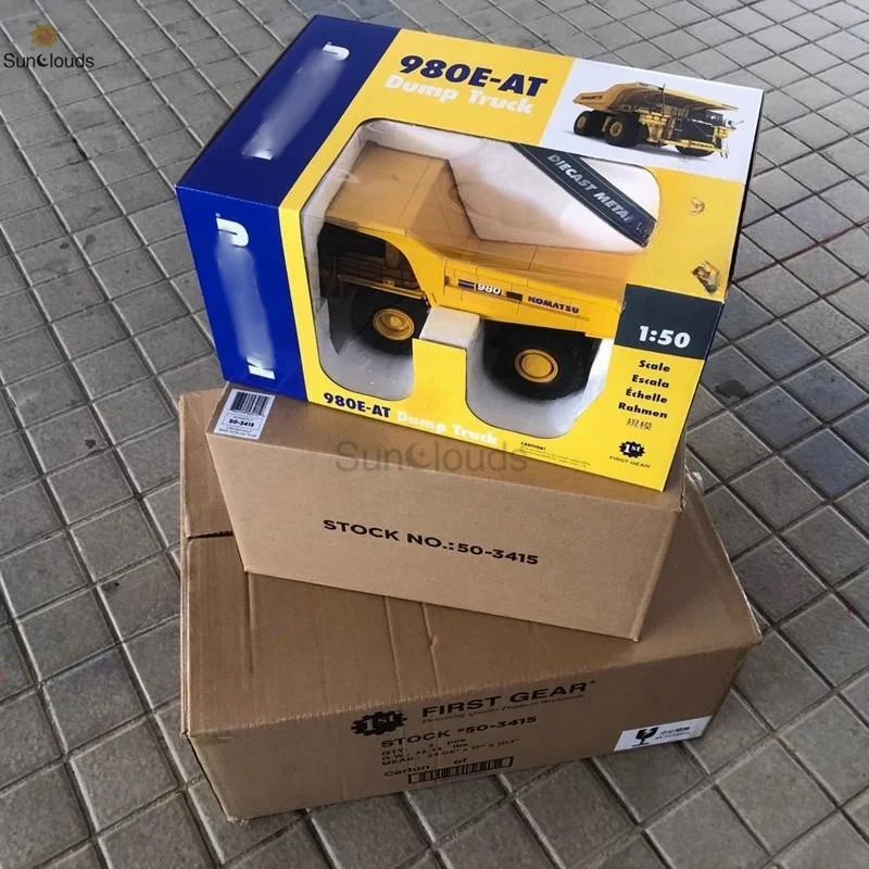 Для самосвала Komatsu Alloy 50-3415 First Gear 980E-AT масштаб 1:50 колесный погрузчик мой