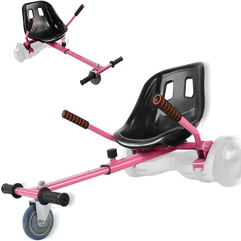 

WonderWheels Hover Kart Go Kart регулируемое крепление на сиденье для 6,5 дюймового багги-розового цвета